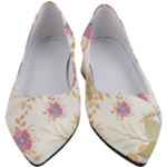 Flowers Blossom Spring Garden Women s Block Heels 