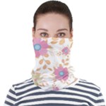 Flowers Blossom Spring Garden Face Seamless Bandana (Adult)