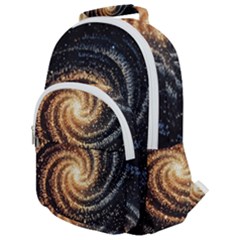 Rounded Multi Pocket Backpack 