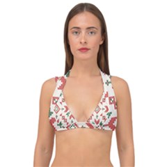 Double Strap Halter Bikini Top 