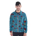 Whimsical Mushroom pattern Men s Windbreaker