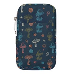 Whimsical Mushrooms pattern Waist Pouch (Large) from ArtsNow.com