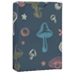 Whimsical Mushrooms pattern Playing Cards Single Design (Rectangle) with Custom Box