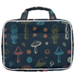 Whimsical Mushrooms pattern Travel Toiletry Bag With Hanging Hook