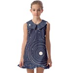 Art Kids  Pilgrim Collar Ruffle Hem Dress