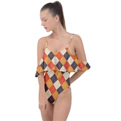 Drape Piece Swimsuit 