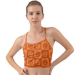 Seamless Halloween Pattern With Smiling Pumpkin 20240926 161520 0000 Mini Tank Bikini Top