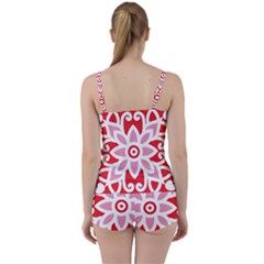 Tie Front Two Piece Tankini 