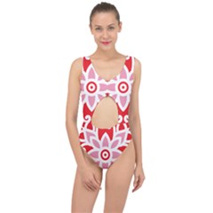 Center Cut Out Swimsuit 