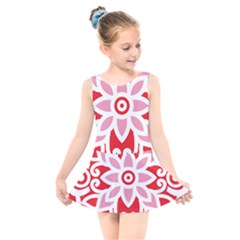 Kids  Skater Dress Swimsuit 