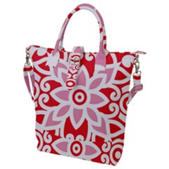 Buckle Top Tote Bag 