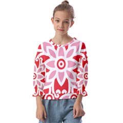 Kids  Cuff Sleeve Top 