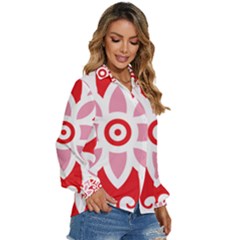 Women s Long Sleeve Button Up Shirt 