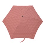 A Red And White Background With A Pattern Mini Folding Umbrellas