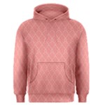 A Red And White Background With A Pattern Men s Core Hoodie