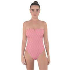 Tie Back One Piece Swimsuit 