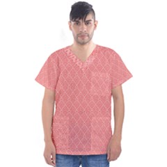 Men s V-Neck Scrub Top 