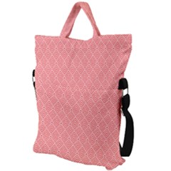 Fold Over Handle Tote Bag 