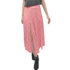 Velour Split Maxi Skirt 