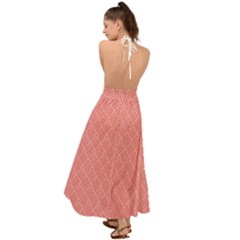 Backless Maxi Beach Dress 