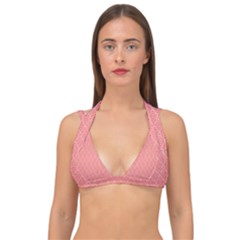 Double Strap Halter Bikini Top 