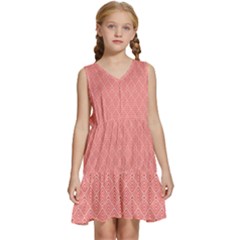 Kids  Sleeveless Tiered Mini Dress 