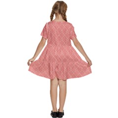 Kids  Short Sleeve Tiered Mini Dress 