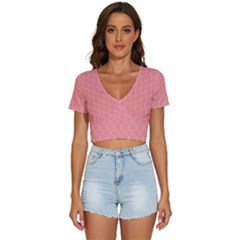 V-Neck Crop Top 