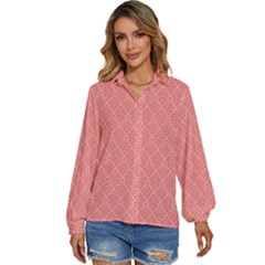 Women s Long Sleeve Button Up Shirt 