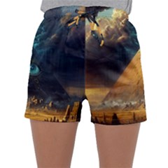 Women s Satin Sleepwear Shorts 