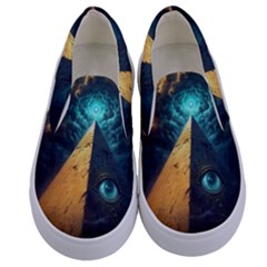 Kids  Canvas Slip Ons 