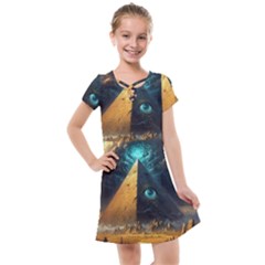 Kids  Cross Web Dress 