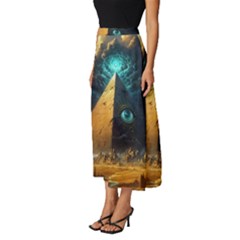 Classic Midi Chiffon Skirt 