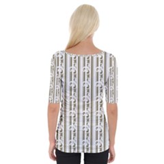 Wide Neckline T-Shirt 