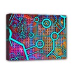 Abstract Tech Galaxy Design Deluxe Canvas 16  x 12  (Stretched) 