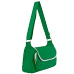 A Green Background With A White Border Multipack Bag