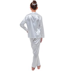 Kids  Satin Long Sleeve Pajamas Set 