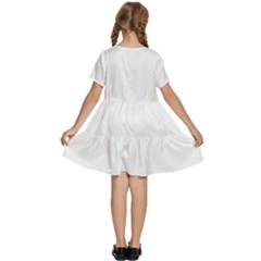 Kids  Short Sleeve Tiered Mini Dress 