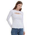 Women s Cut Out Long Sleeve T-Shirt 