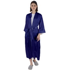 Maxi Satin Kimono 