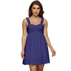 Ruffle Strap Babydoll Chiffon Dress 