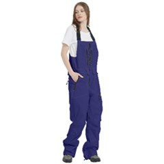 Women s Front Zip Ski And Snowboard Bib Pants 