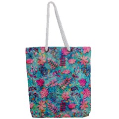 Full Print Rope Handle Tote (Large) 