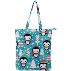 Double Zip Up Tote Bag 