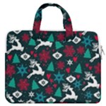 Holiday Season Pattern MacBook Pro 13  Double Pocket Laptop Bag