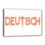 Deutsch Canvas 18  x 12  (Stretched)