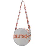 Deutsch Crossbody Circle Bag