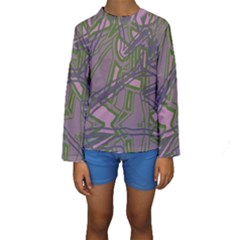 Kids  Long Sleeve Swimwear 