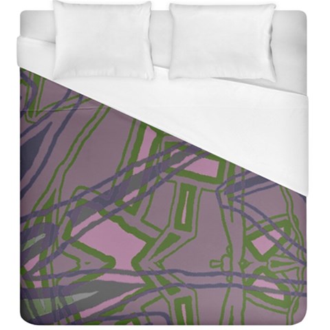 Vibrant Collage Vibes Print Duvet Cover (King Size) from ArtsNow.com