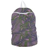 Vibrant Collage Vibes Print Foldable Lightweight Backpack